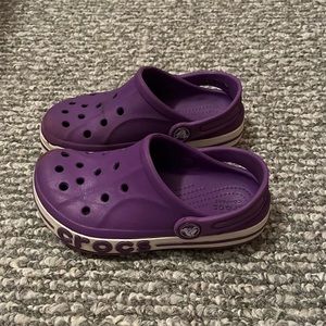 Kids size 11 crocs